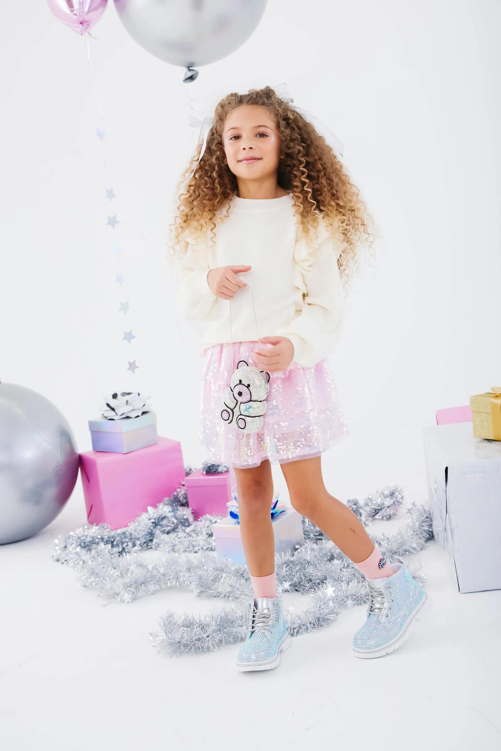 Lola   The Boys Le Pull Super Volumineux à Volants