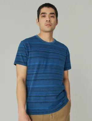 Lucky Brand Imprimé Indigo Équipage Multi Lucky Brand