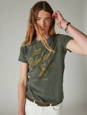 T-shirt Palm Canyon Raven de Lucky Brand