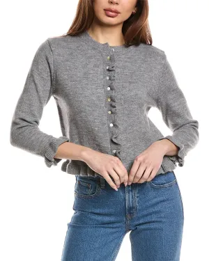 Cardigan Madison Miles à motifs ajourés
