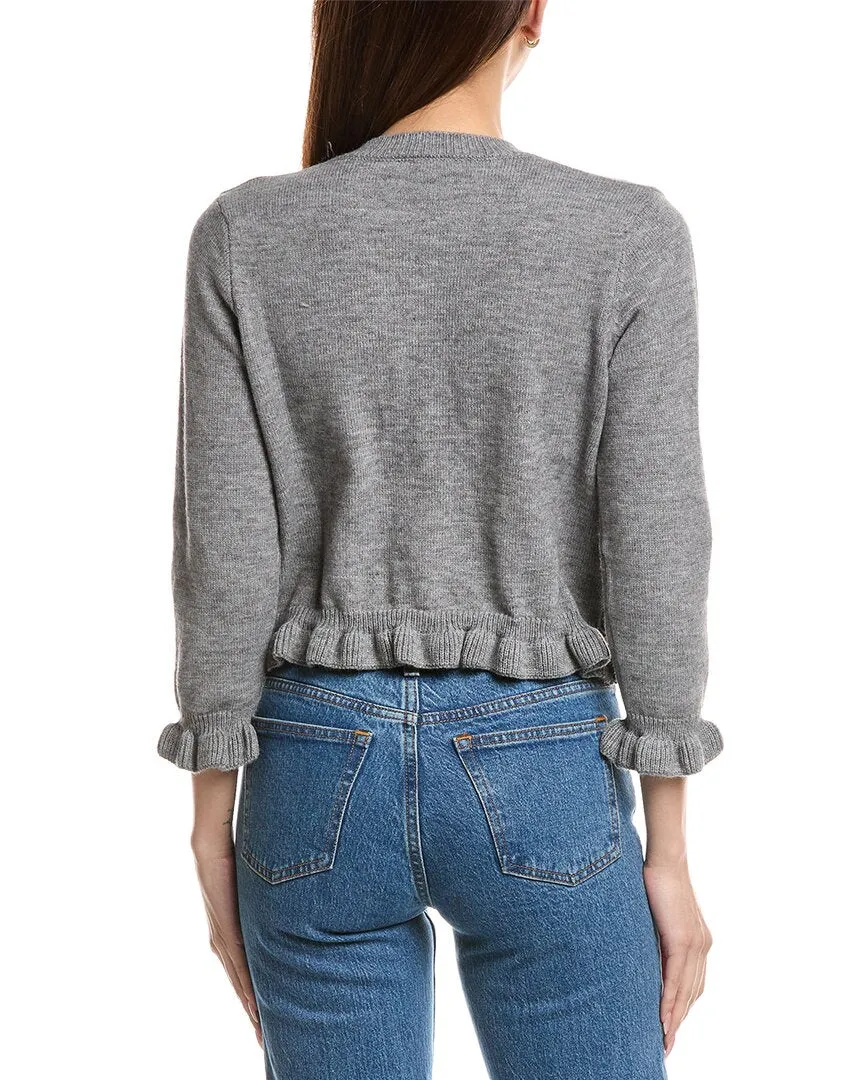 Cardigan Madison Miles à motifs ajourés