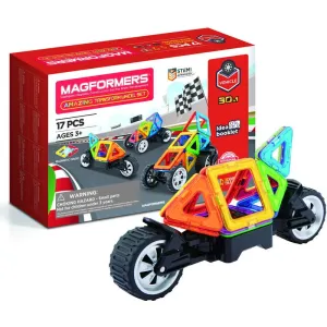 Magformers Transform Wheel - Ensemble de 17 pièces