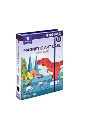 Étui Magnétique Art Monde des Dinosaures