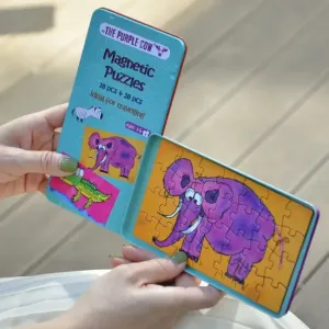Puzzles magnétiques 18 pièces/28 pièces - Idéal pour les voyages
