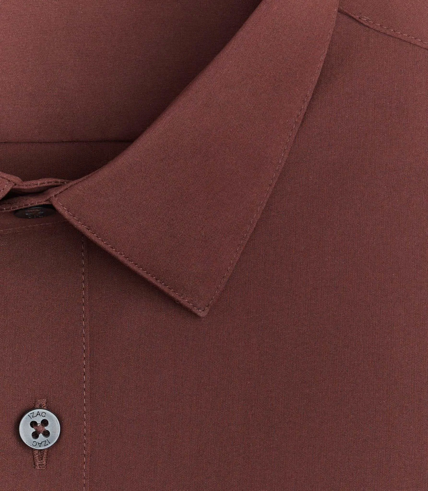 Chemise en coton lavande vin ajustée 