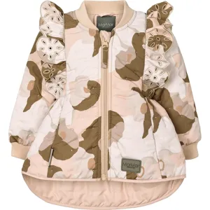 MarMar Beige Rose Veste Thermo Olisa F pour Fille Babykids_Marmar