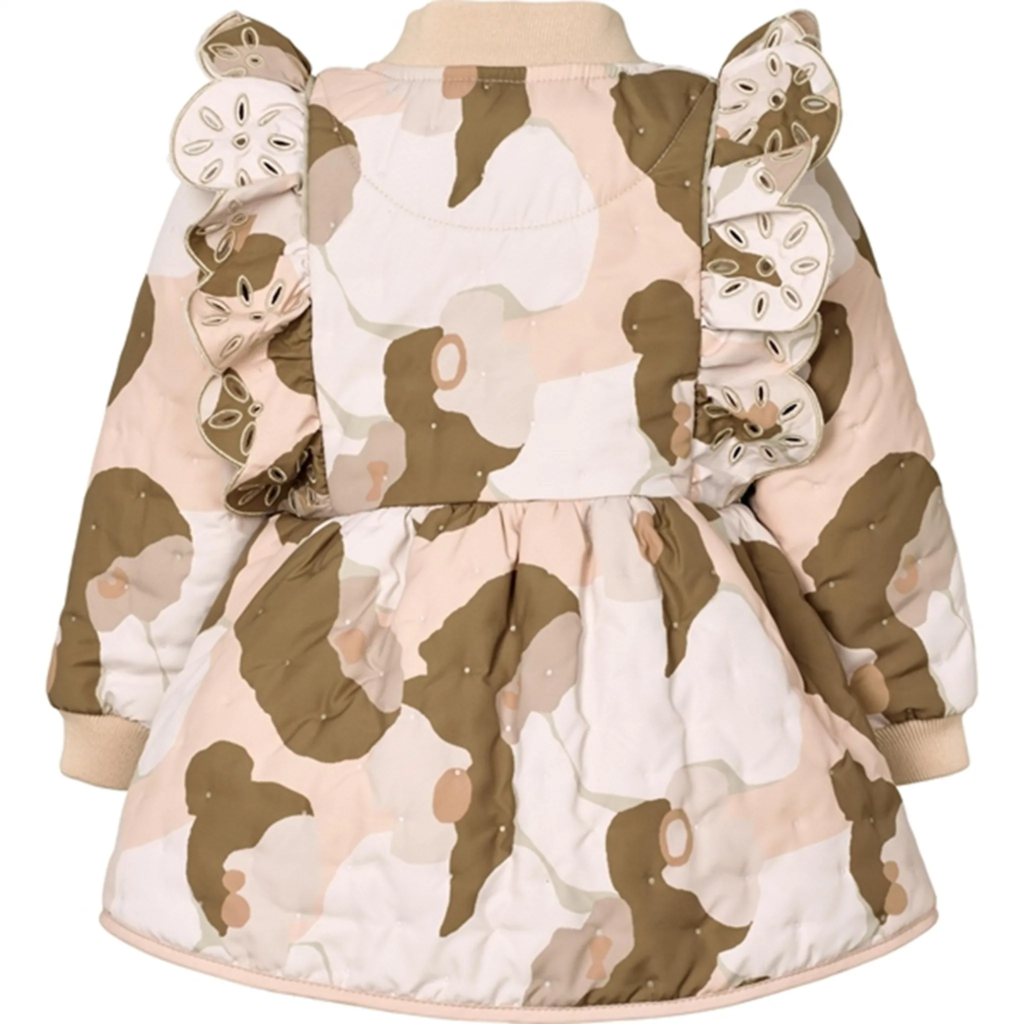 MarMar Beige Rose Veste Thermo Olisa F pour Fille Babykids_Marmar