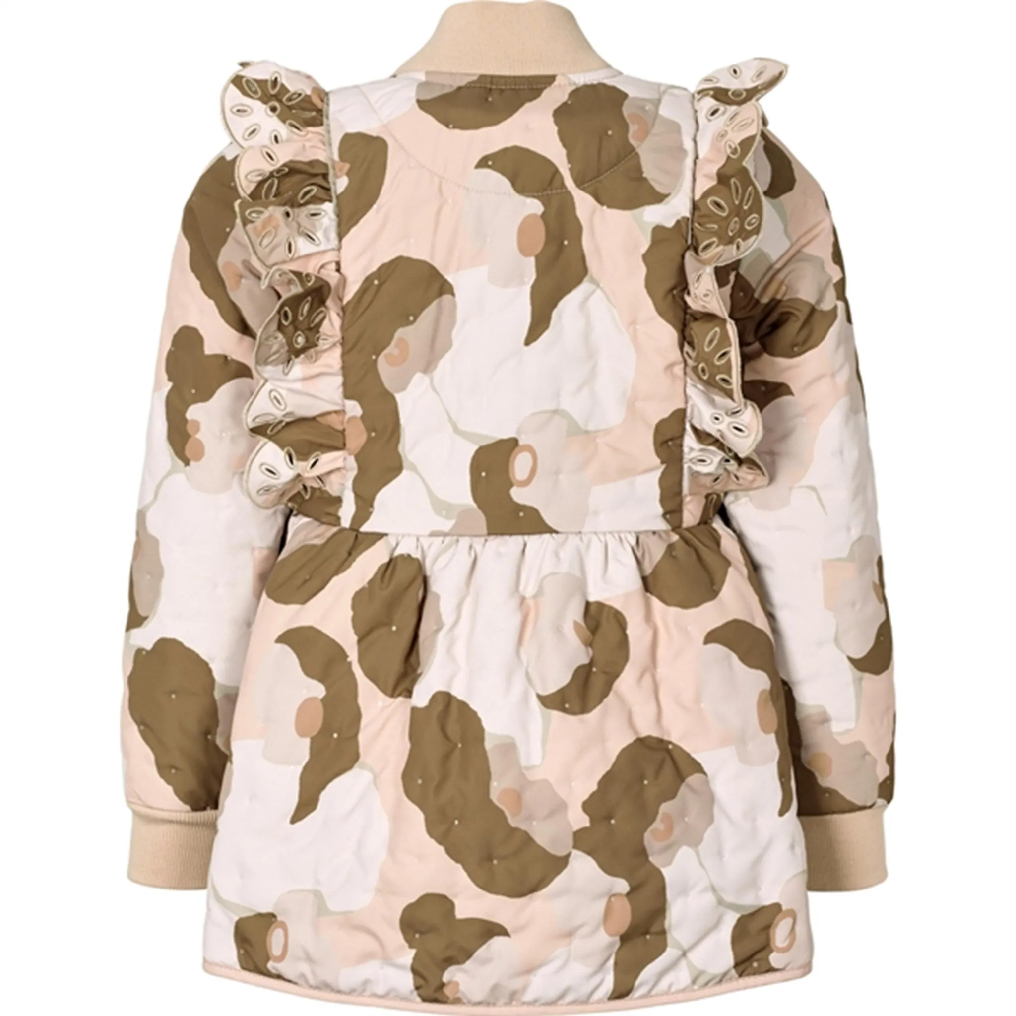 MarMar Beige Rose Veste Thermo Olisa F pour Fille Babykids_Marmar