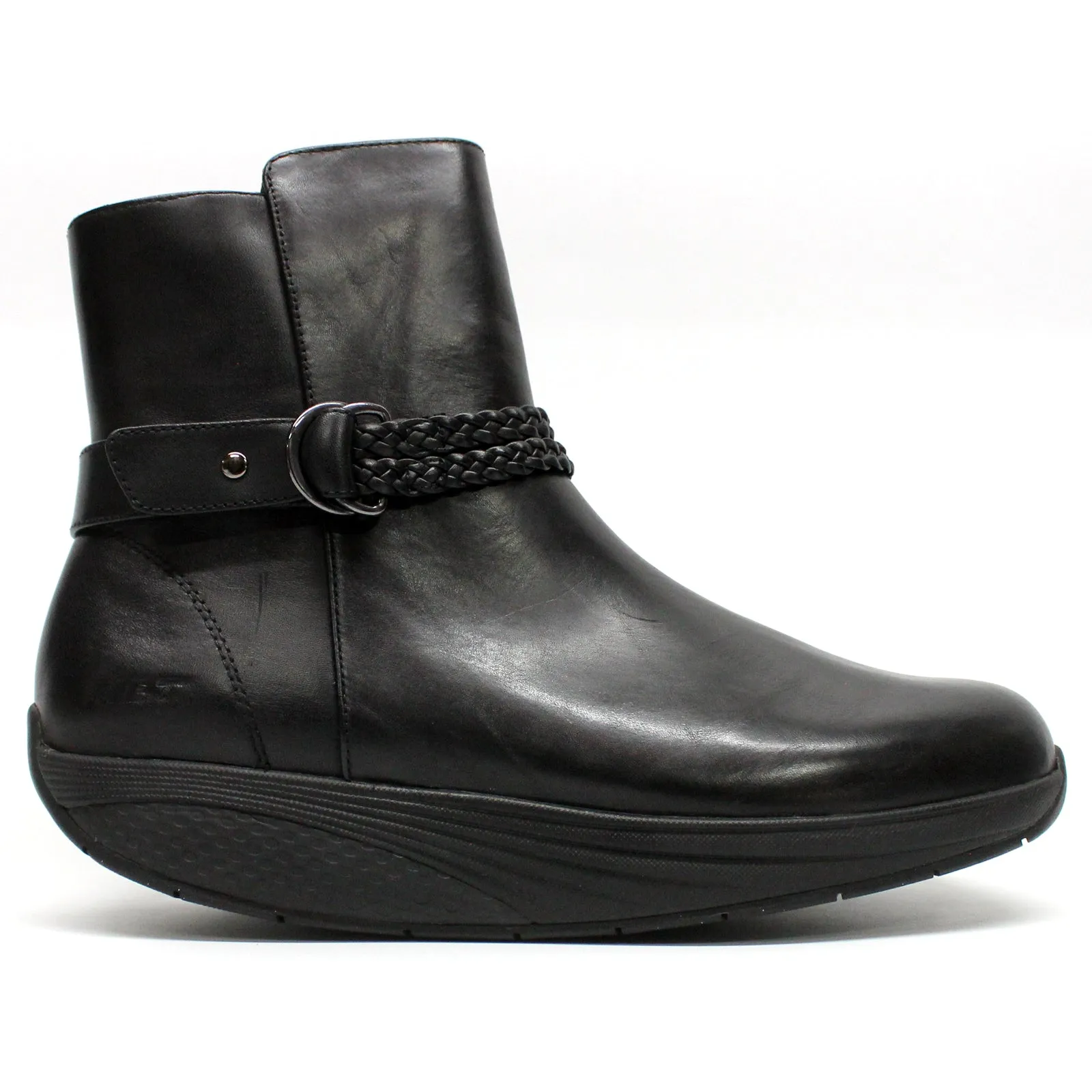 Bottes cheville pour femmes en cuir nappa MBT Uki