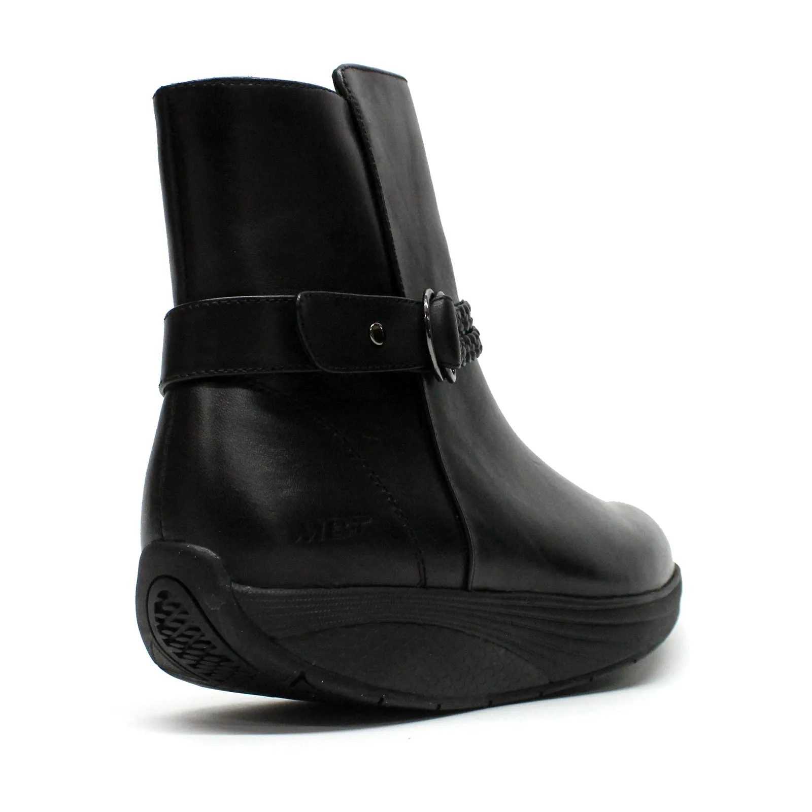 Bottes cheville pour femmes en cuir nappa MBT Uki