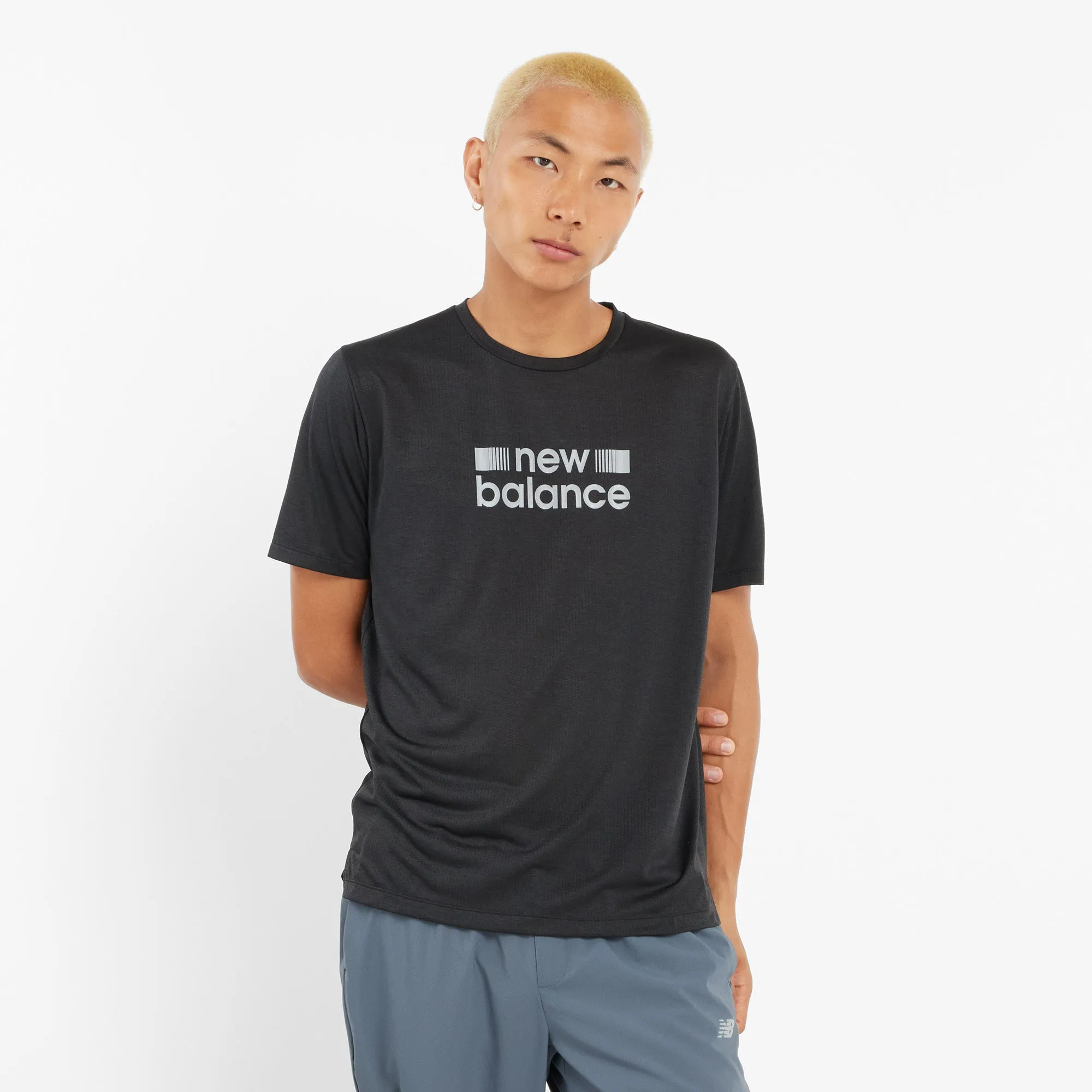 T-shirt graphique d'athlétisme pour hommes