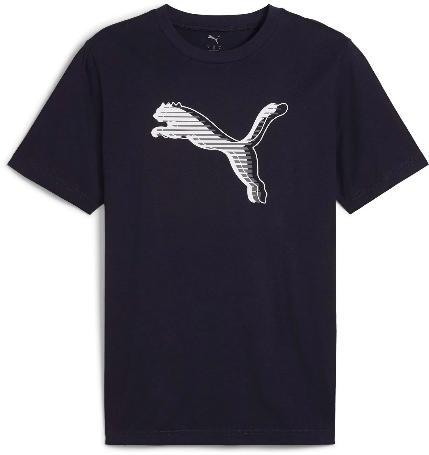 T-shirt graphique pour homme avec logo de chat