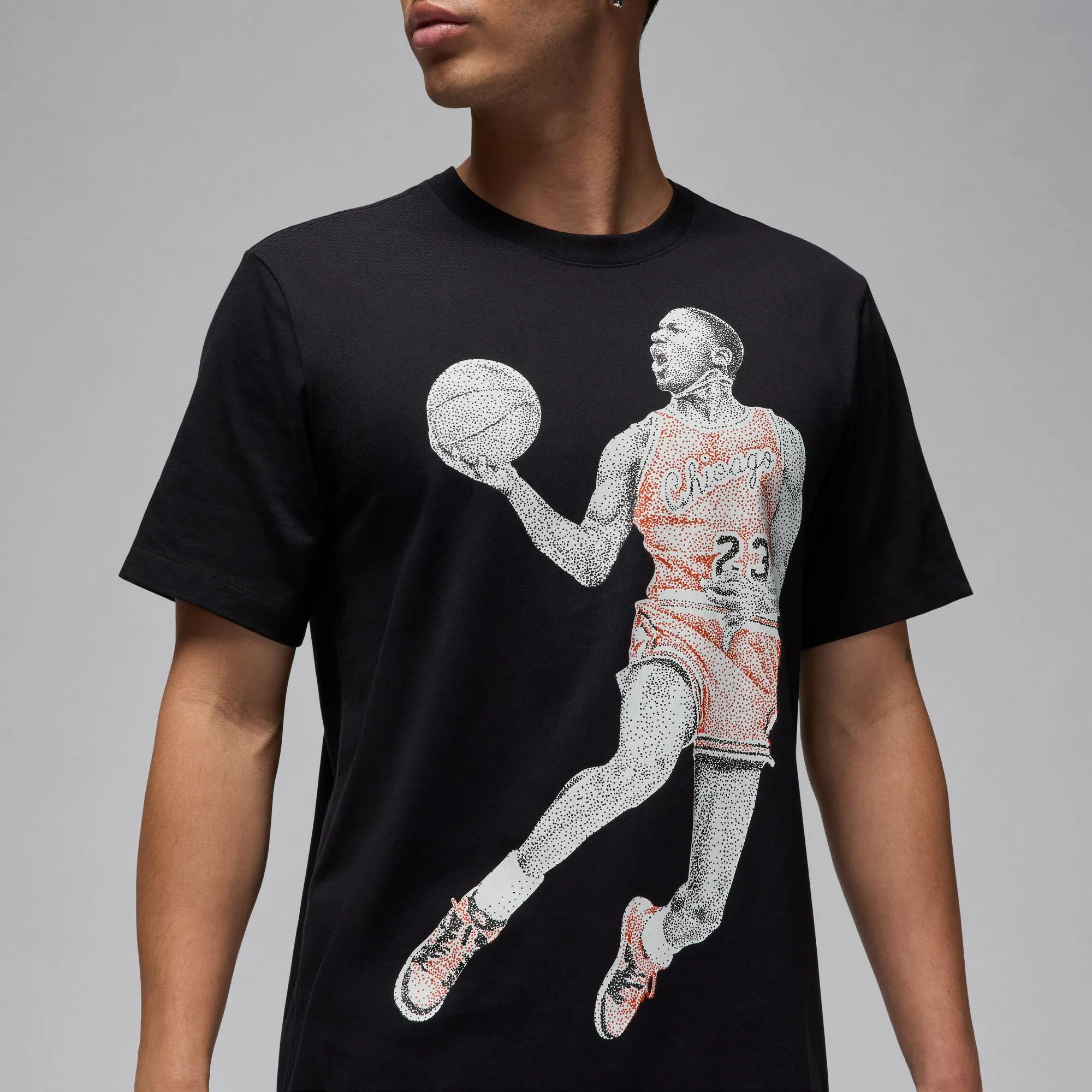 T-shirt à pois Michael Jordan pour homme