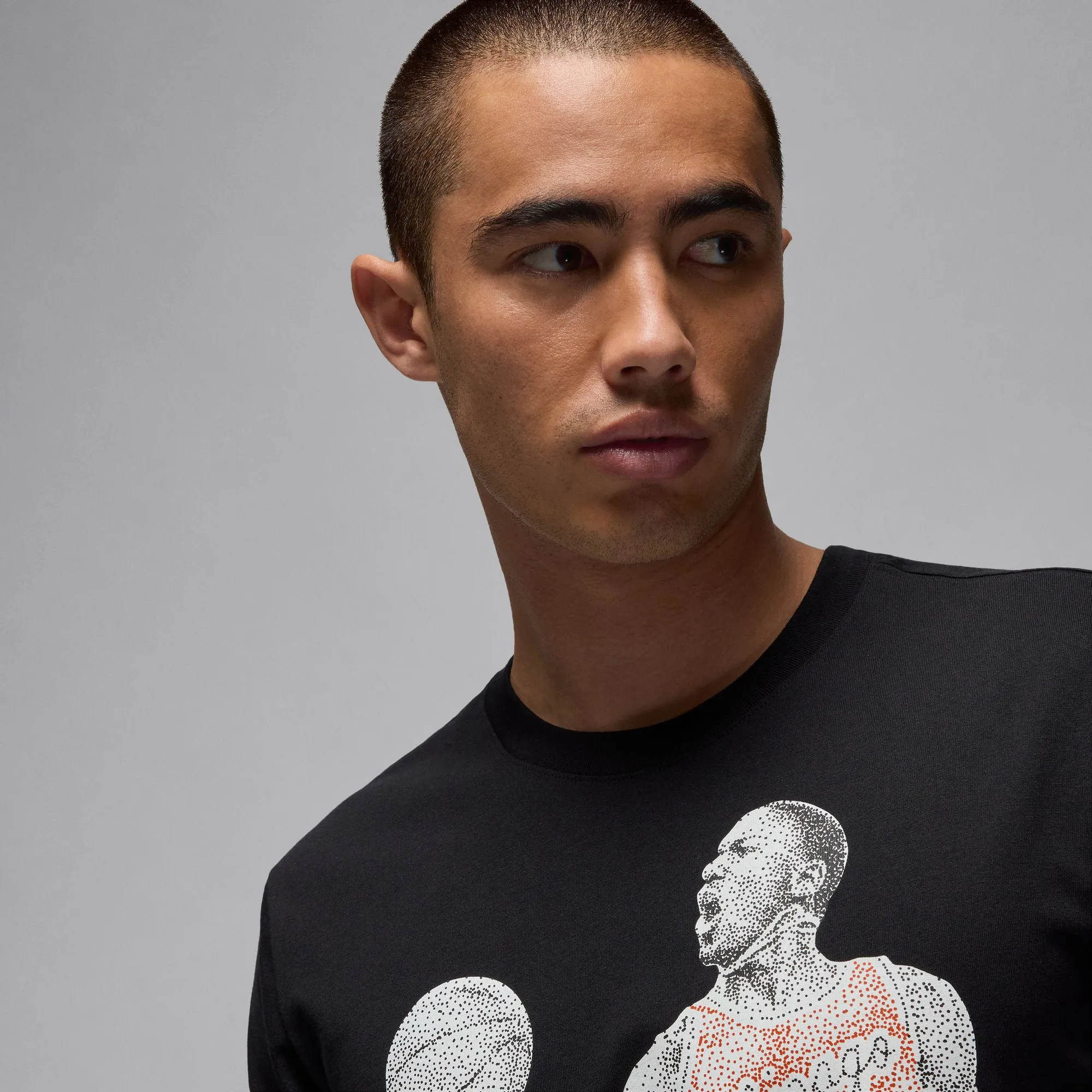 T-shirt à pois Michael Jordan pour homme