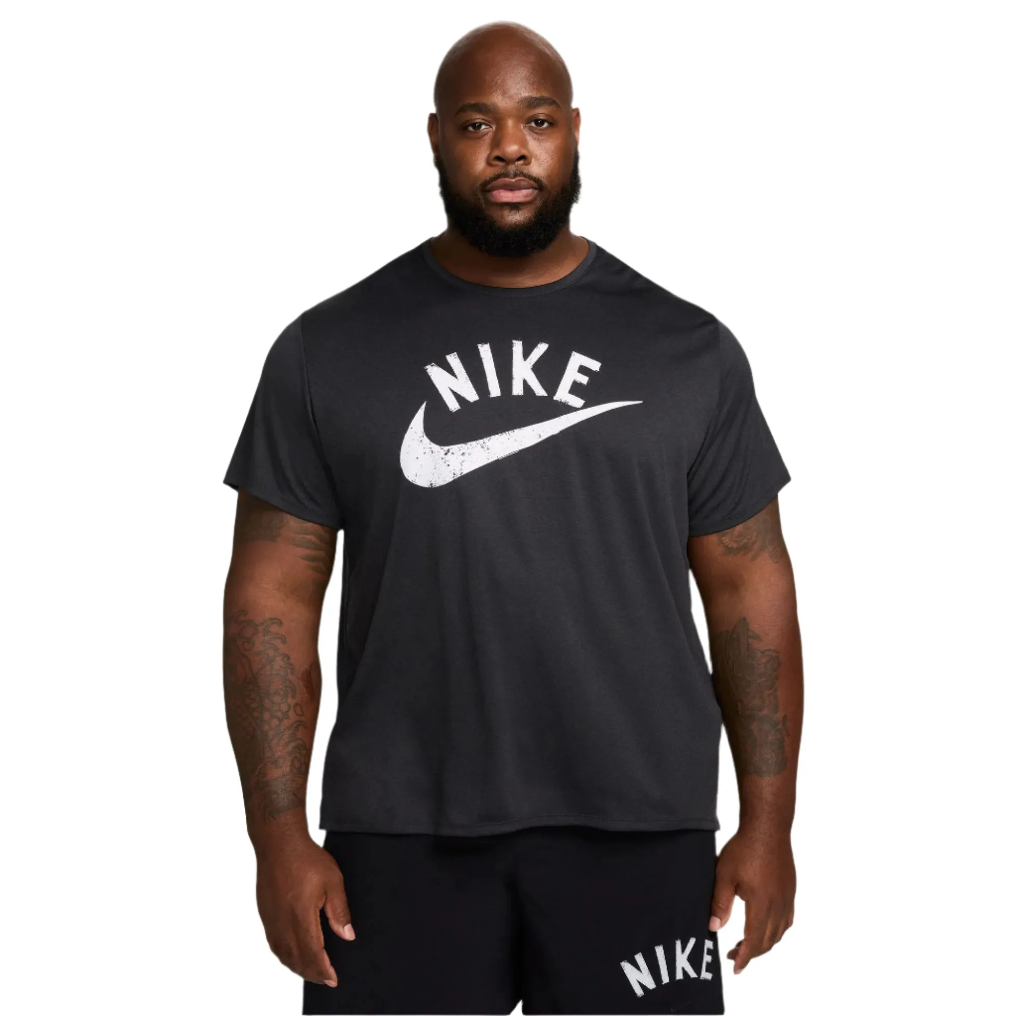 Haut de course à manches courtes Miler Swoosh pour homme