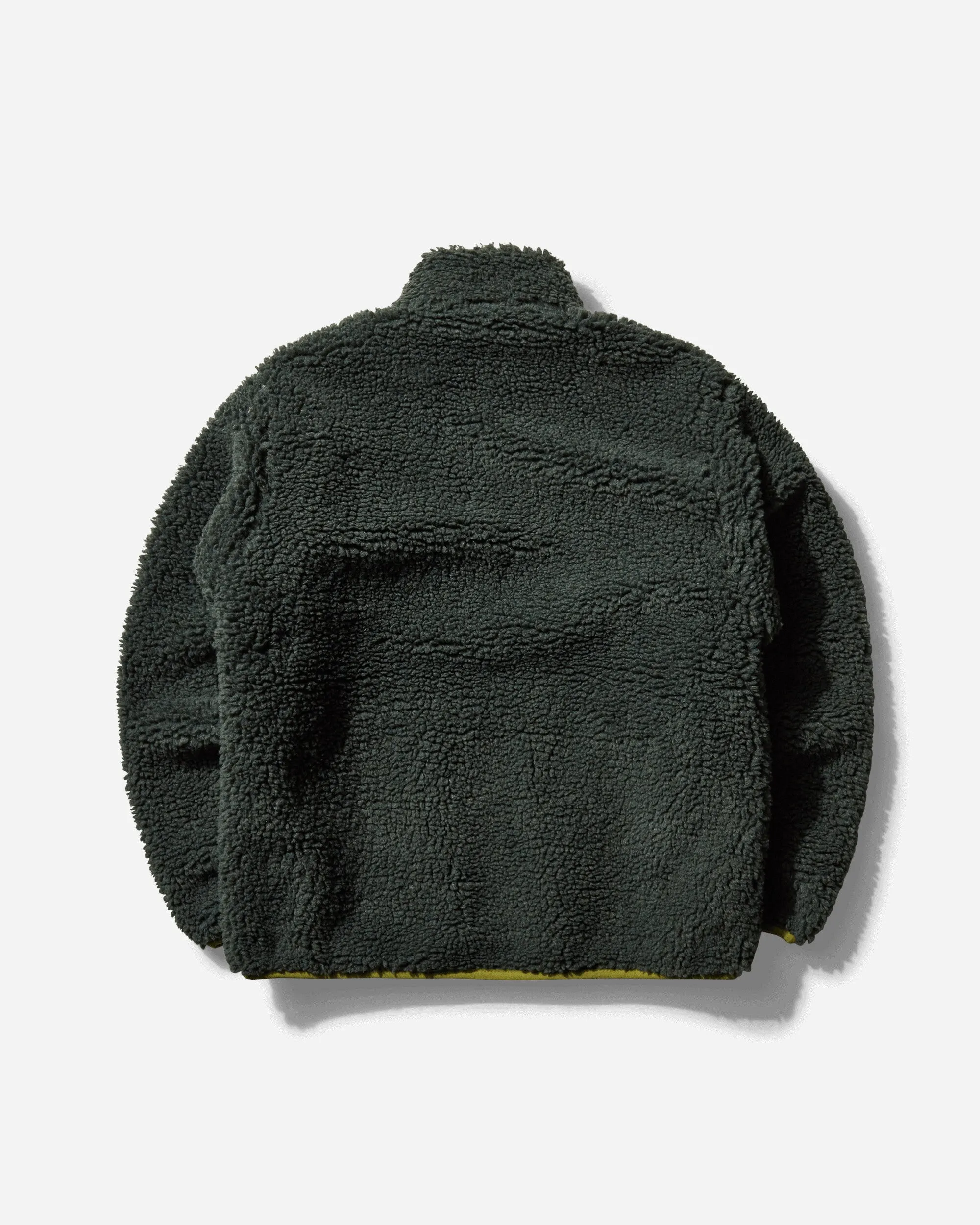 Veste réversible Sherpa pour homme - Vert