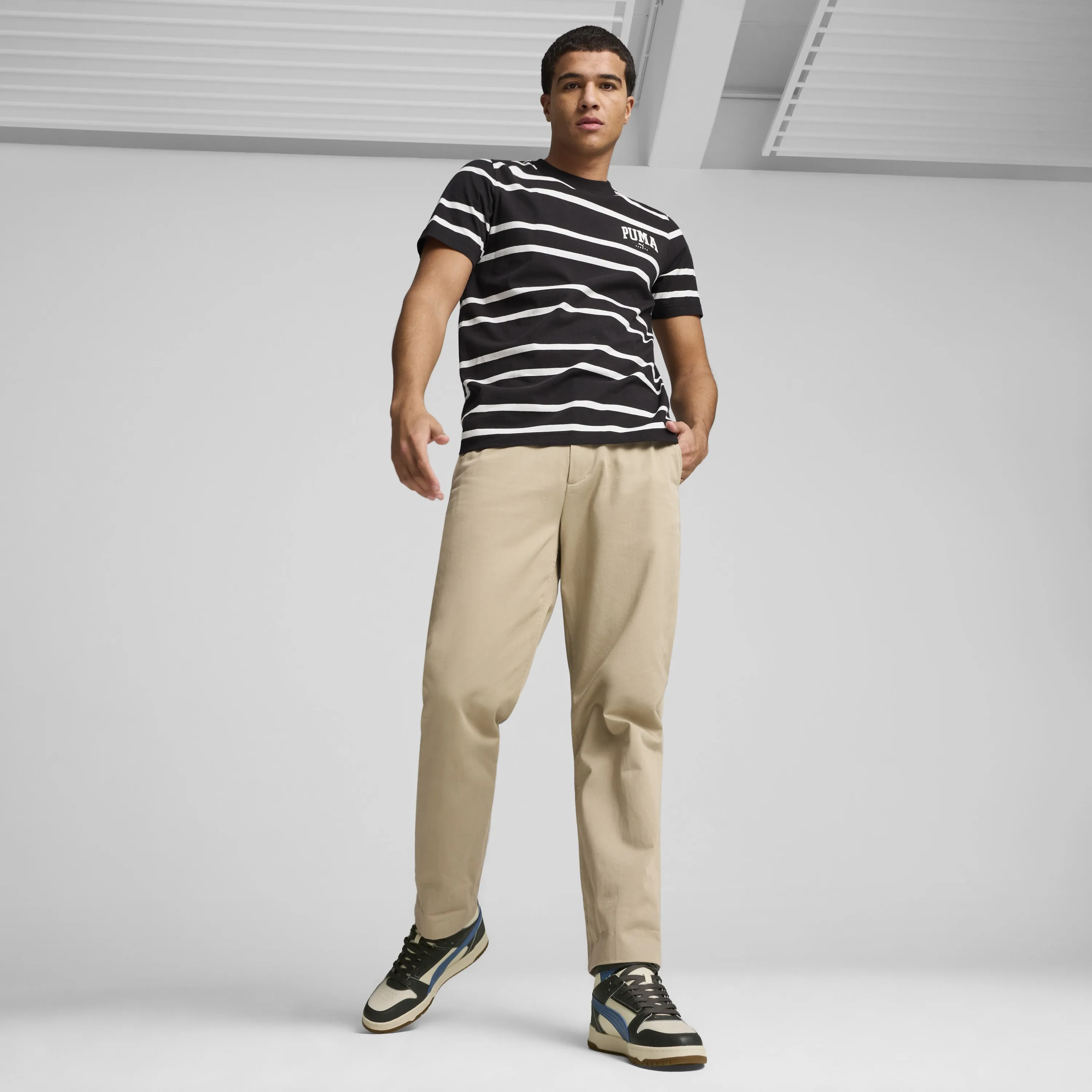 T-shirt à rayures pour équipe masculine