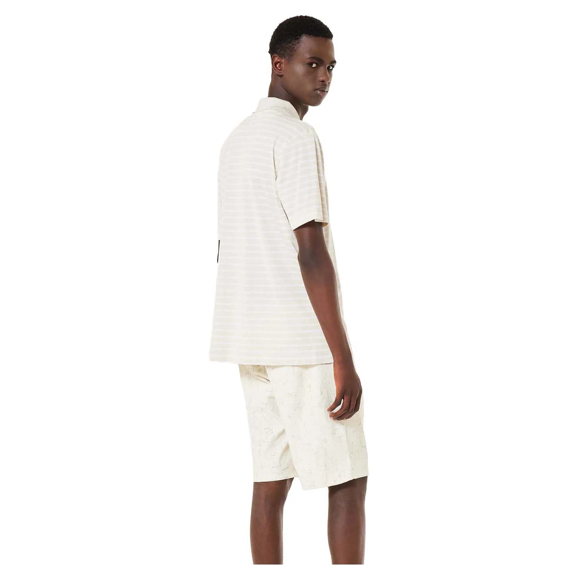 Polo rayé transitionnel pour homme