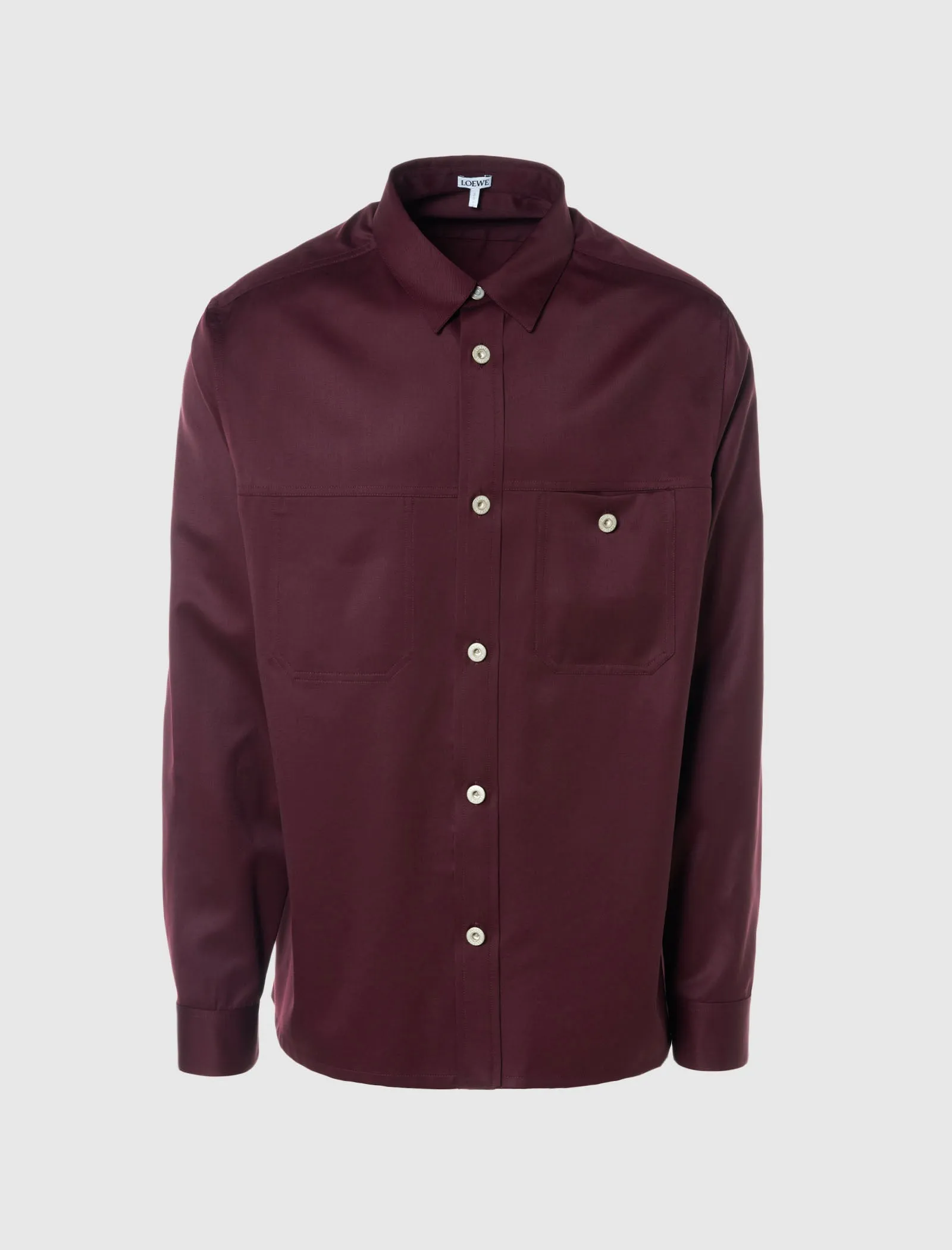 CHEMISE À BOUTONS MÉTALLIQUES