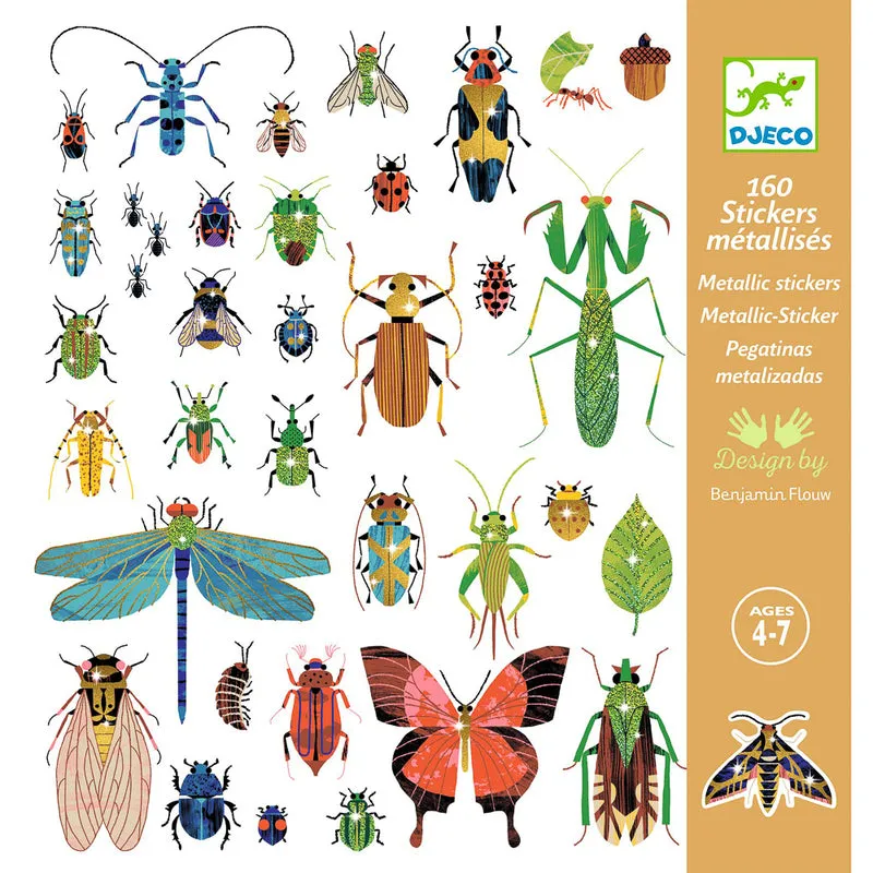 Pack de 160 autocollants Microcosms