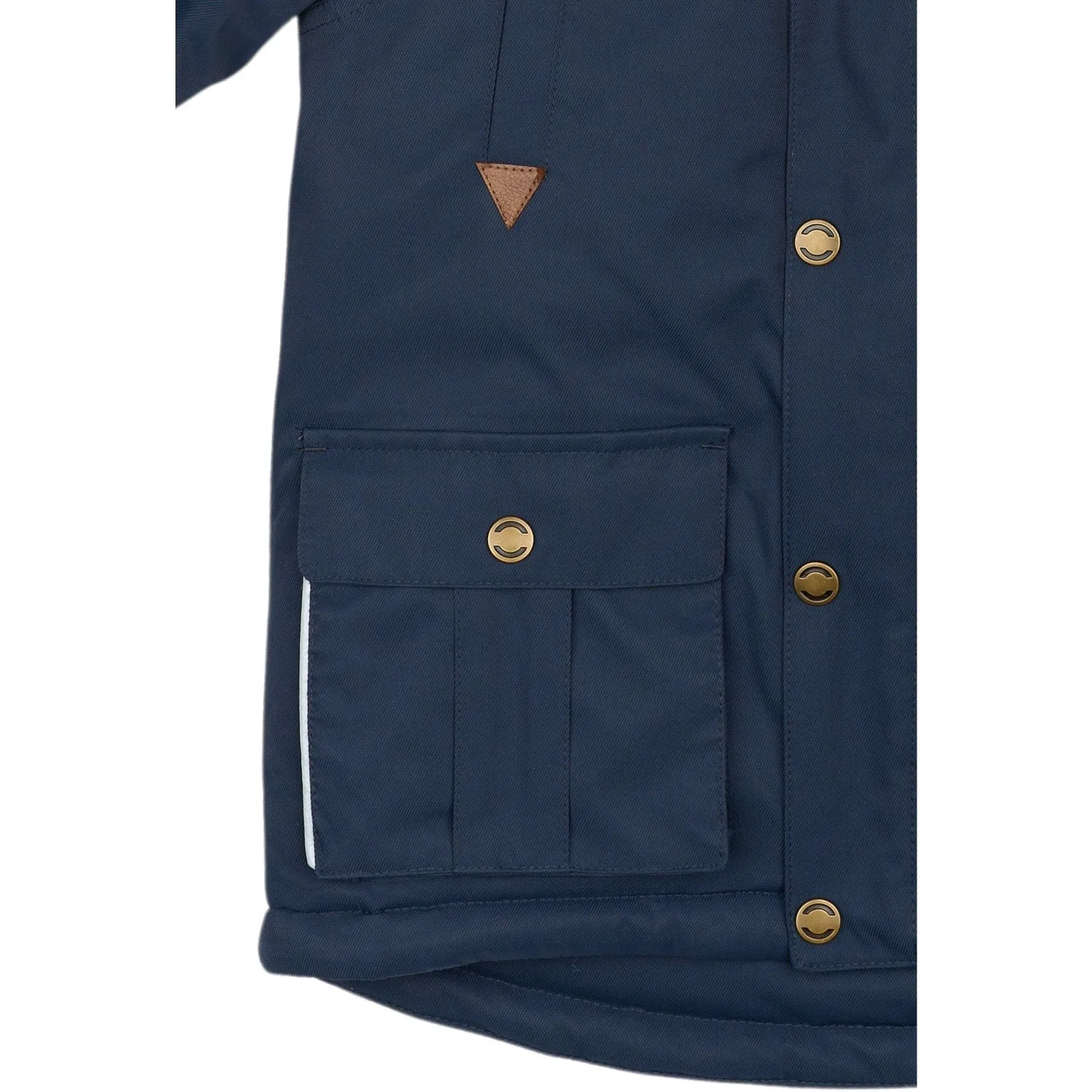 Mikk-Line Nuits Bleues Sergentée Nylon Parca BébéEnfant_Mikk-Line