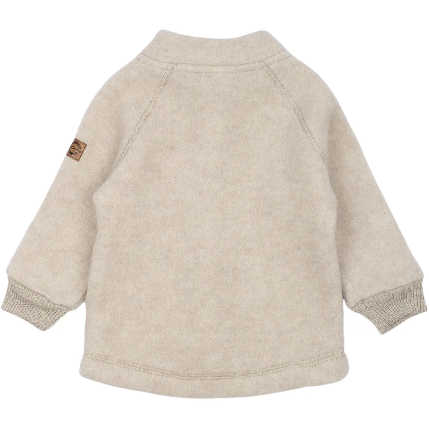 Veste en laine mélangée offwhite pour bébé et enfant Mikk-Line