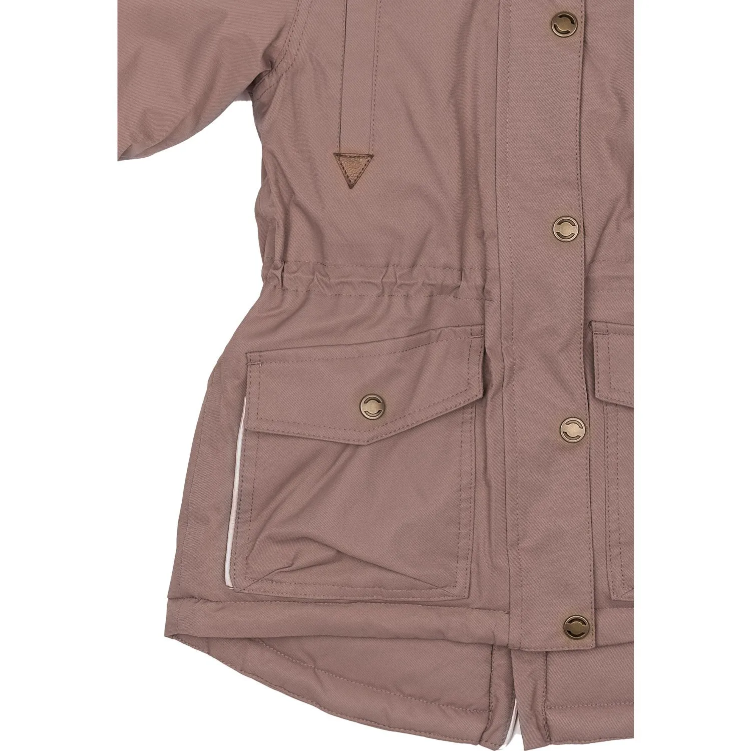 Mikk-Line Crépuscule Mauve Sergé Nylon Parca BébéEnfant_Mikk-Line