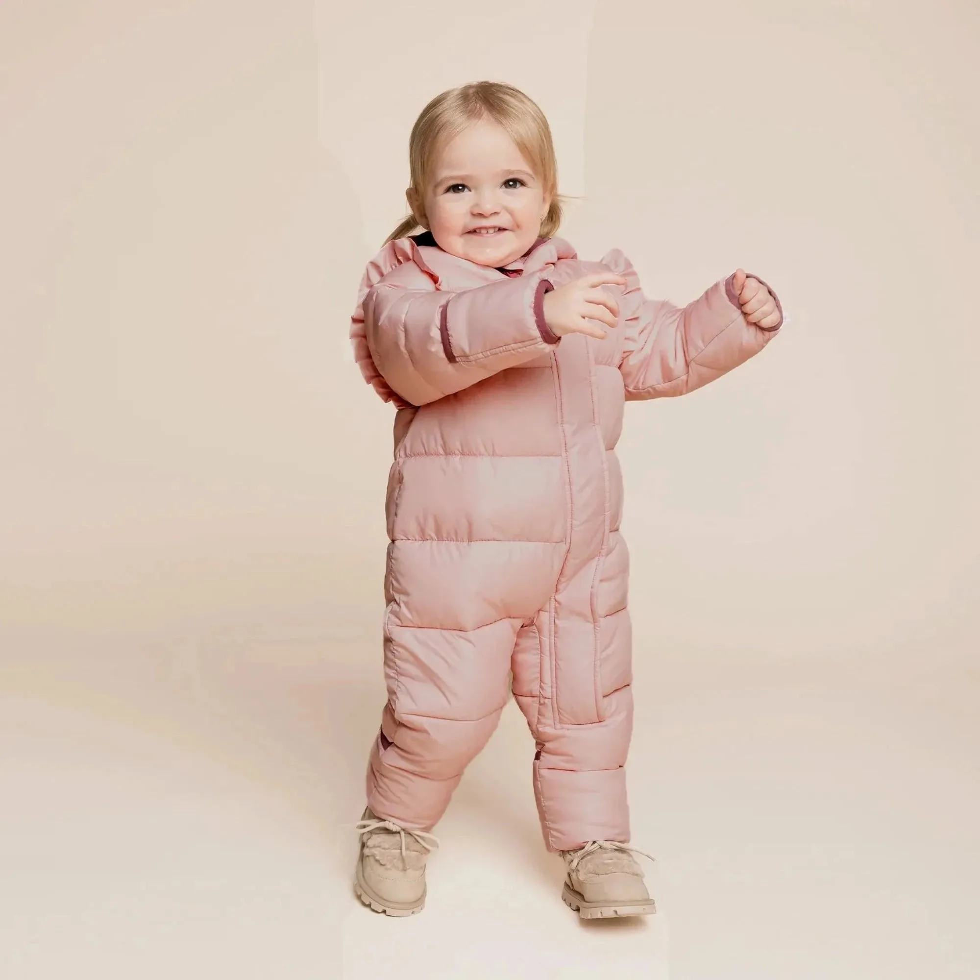 MILES THE LABEL Combinaison de neige à capuche - Rose