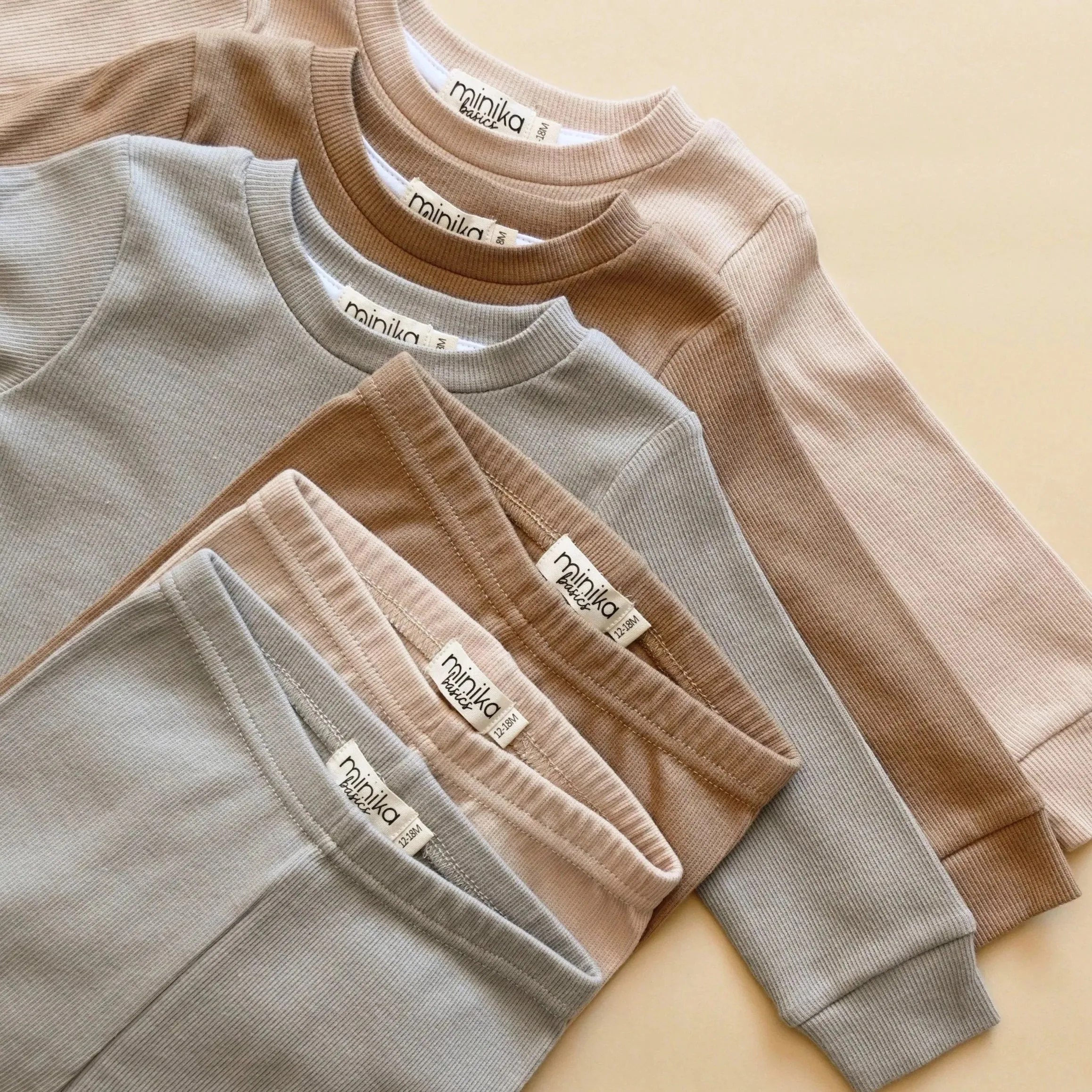 Ensemble de pyjama MINIKA - Crème