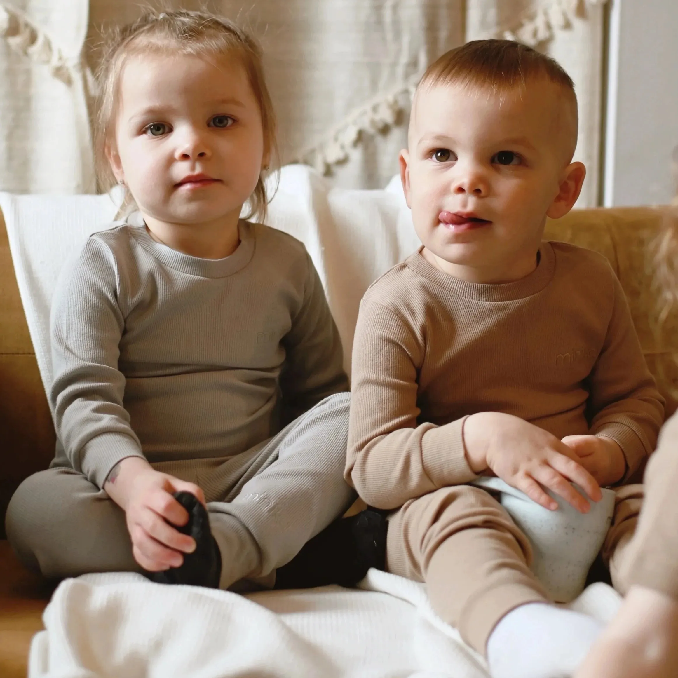 Ensemble de pyjama MINIKA - Taupe