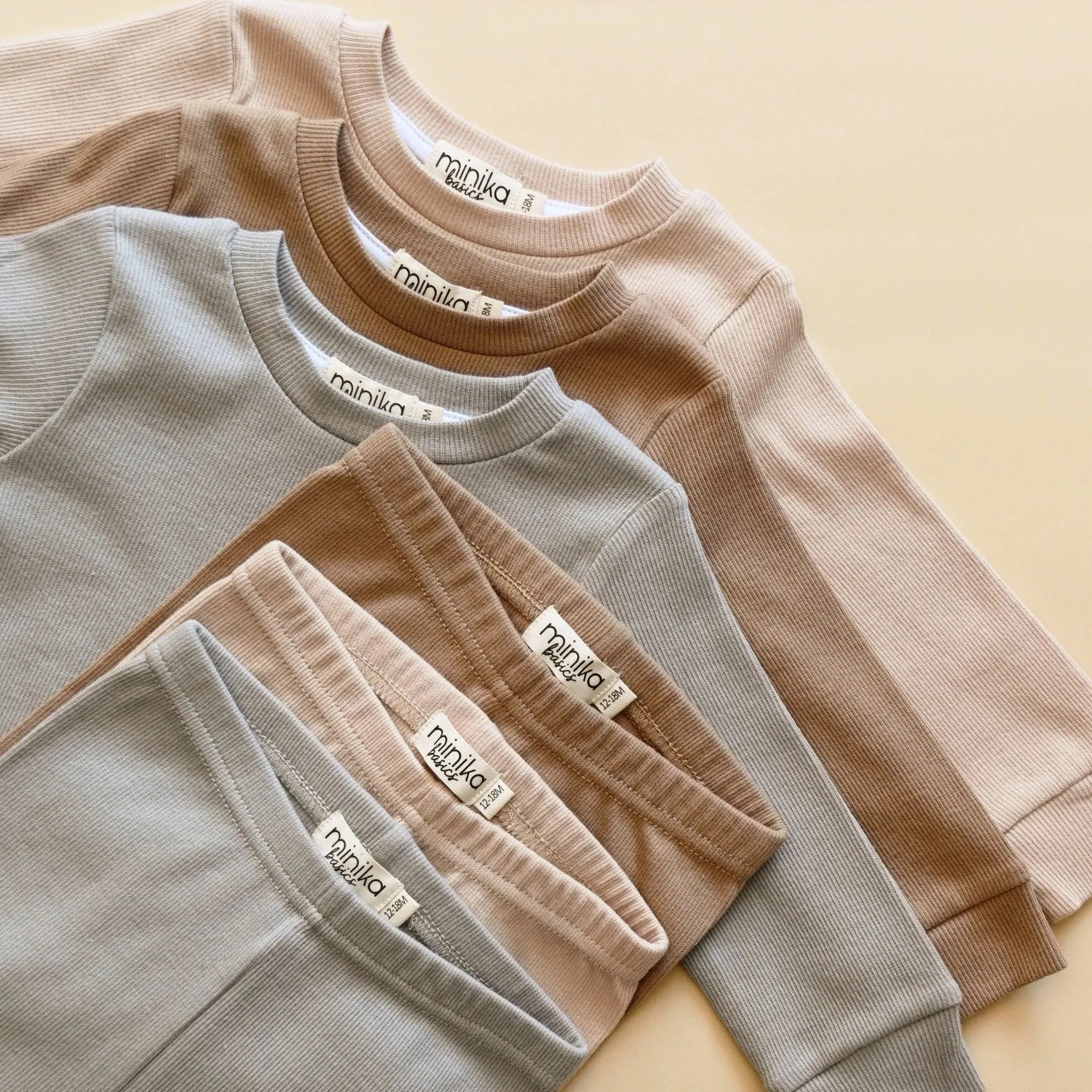 Ensemble de pyjama MINIKA - Taupe
