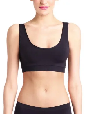 Soutien-gorge tank minimaliste en noir
