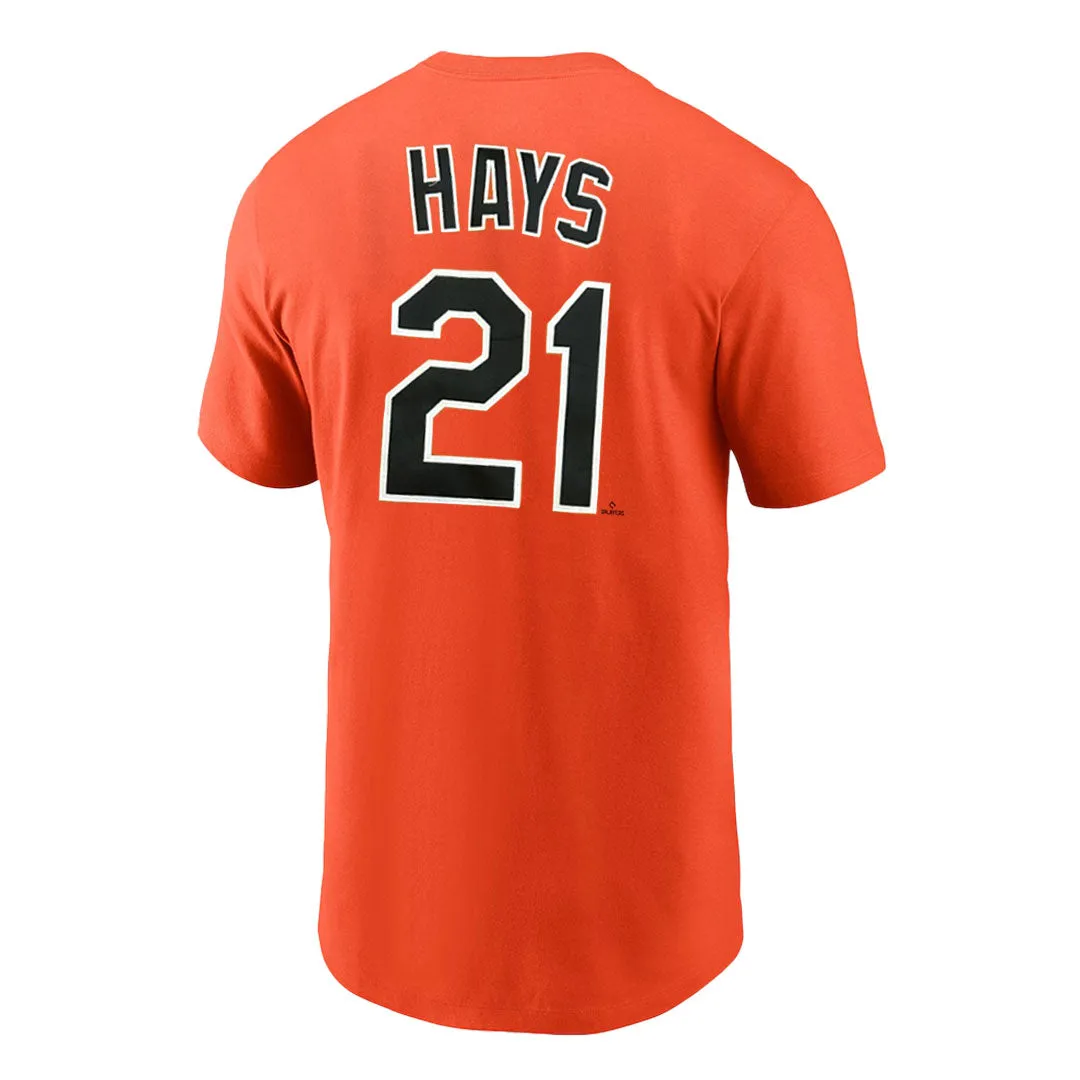 MLB - T-shirt pour hommes Baltimore Orioles Austin Hays (N199 89L OL3 JKF)