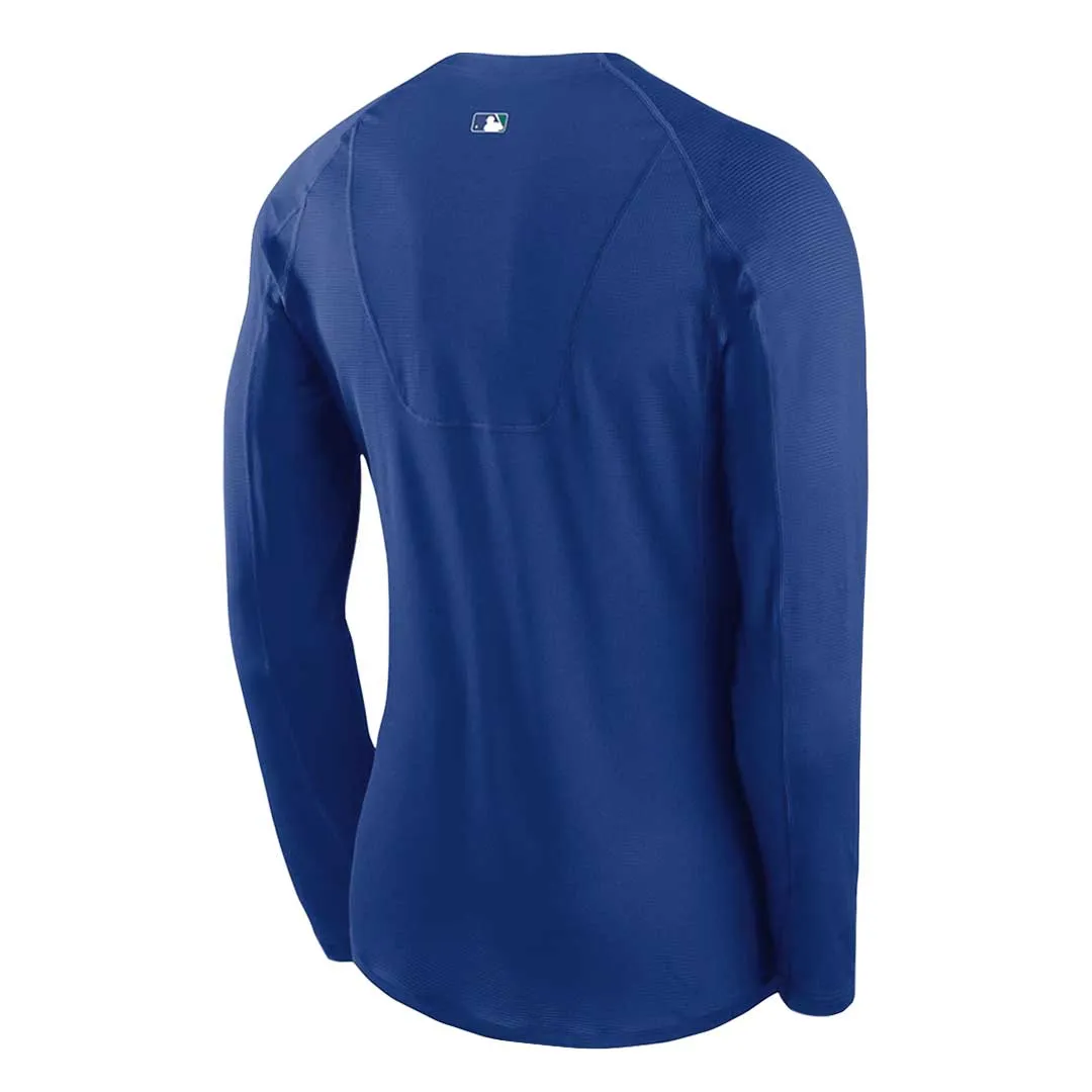 MLB - T-shirt à manches longues de base pour hommes des Seattle Mariners (NKXH 4EW MVR N7J)