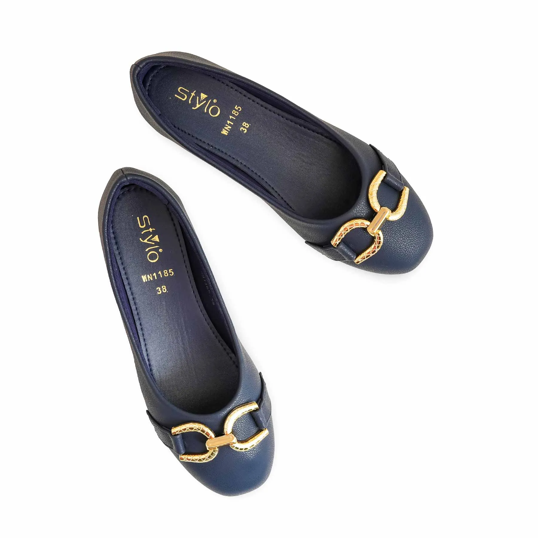 Pompes Navy pour Femmes WN1185