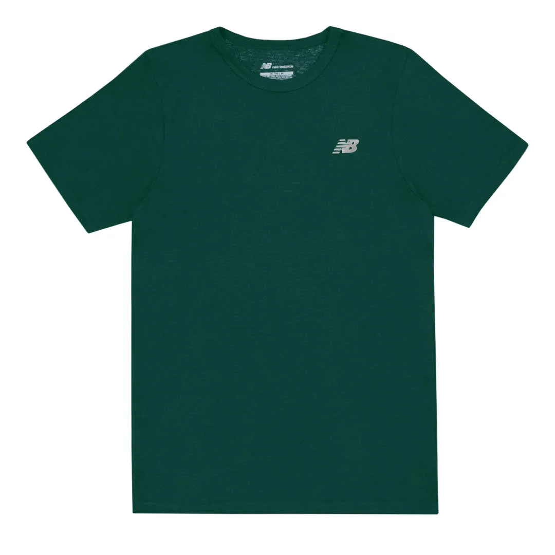 New Balance - T-shirt col rond en coton pour homme, lot de 3 (NB 3026-3-586N)