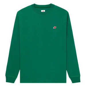 New Balance - T-shirt à manches longues CORE pour homme FABRIQUÉ AUX ÉTATS-UNIS (MT21542 ECS)