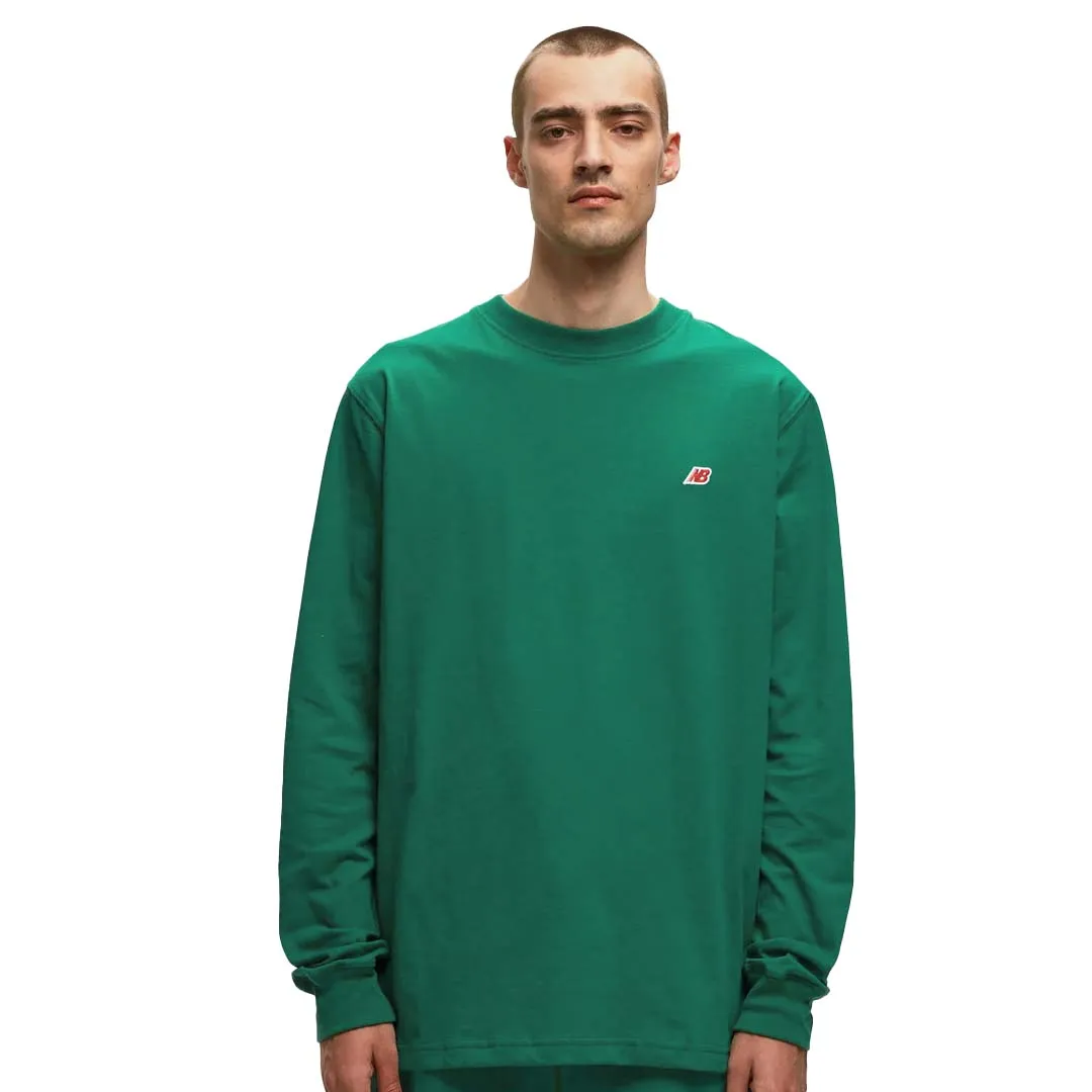 New Balance - T-shirt à manches longues CORE pour homme FABRIQUÉ AUX ÉTATS-UNIS (MT21542 ECS)