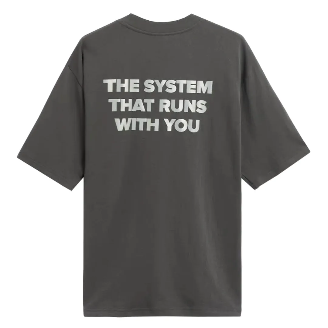 New Balance - T-shirt surdimensionné pour homme (MT41554 ACK)