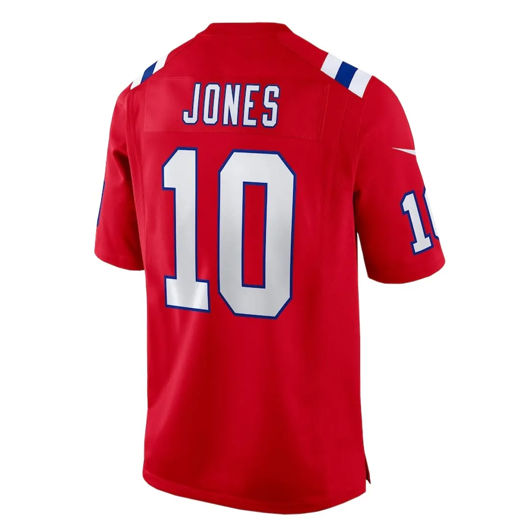 NFL - Maillot de match Mac Jones des Patriots de la Nouvelle-Angleterre pour homme (67NM NPGA 8KF 2KH)
