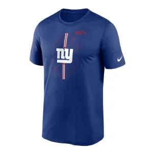 NFL - T-shirt à manches courtes Performance Légende Icone des New York Giants pour Hommes (NKGK 4EW 8I 051)