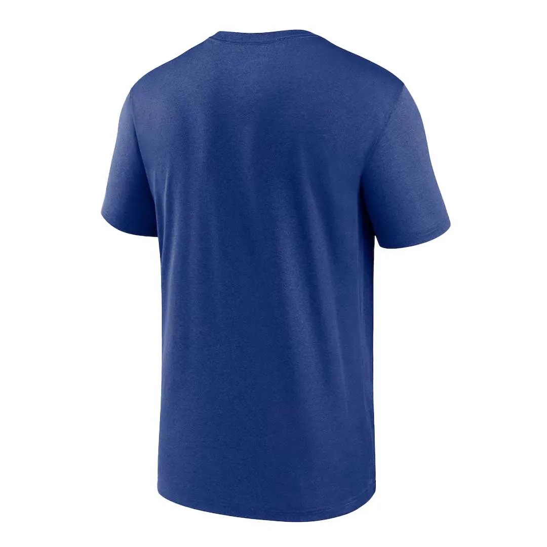NFL - T-shirt à manches courtes Performance Légende Icone des New York Giants pour Hommes (NKGK 4EW 8I 051)