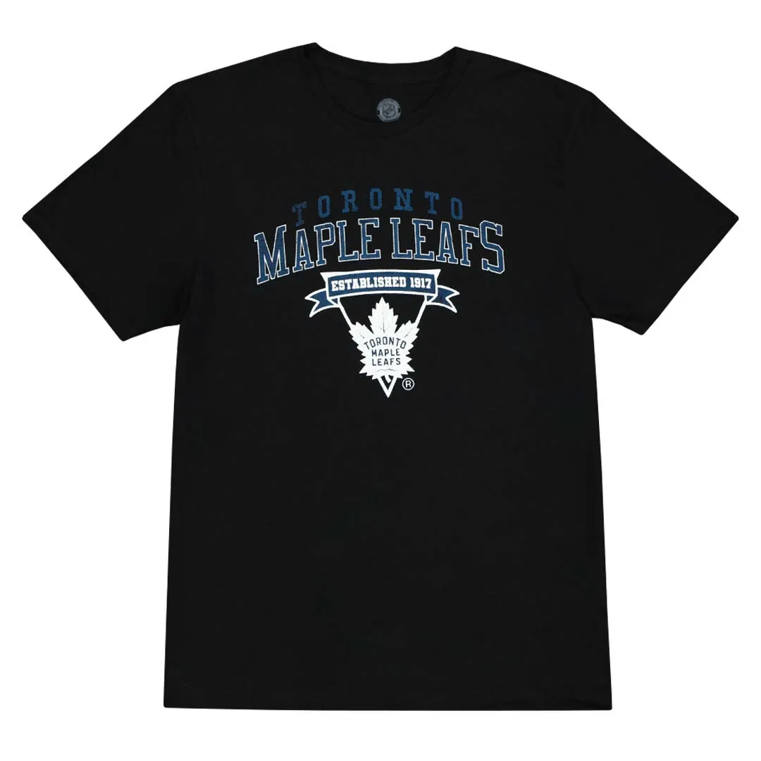 NHL - T-shirt pour hommes des Toronto Maple Leafs, créé en 1917 (NHXX2BUMSC3A1PB)
