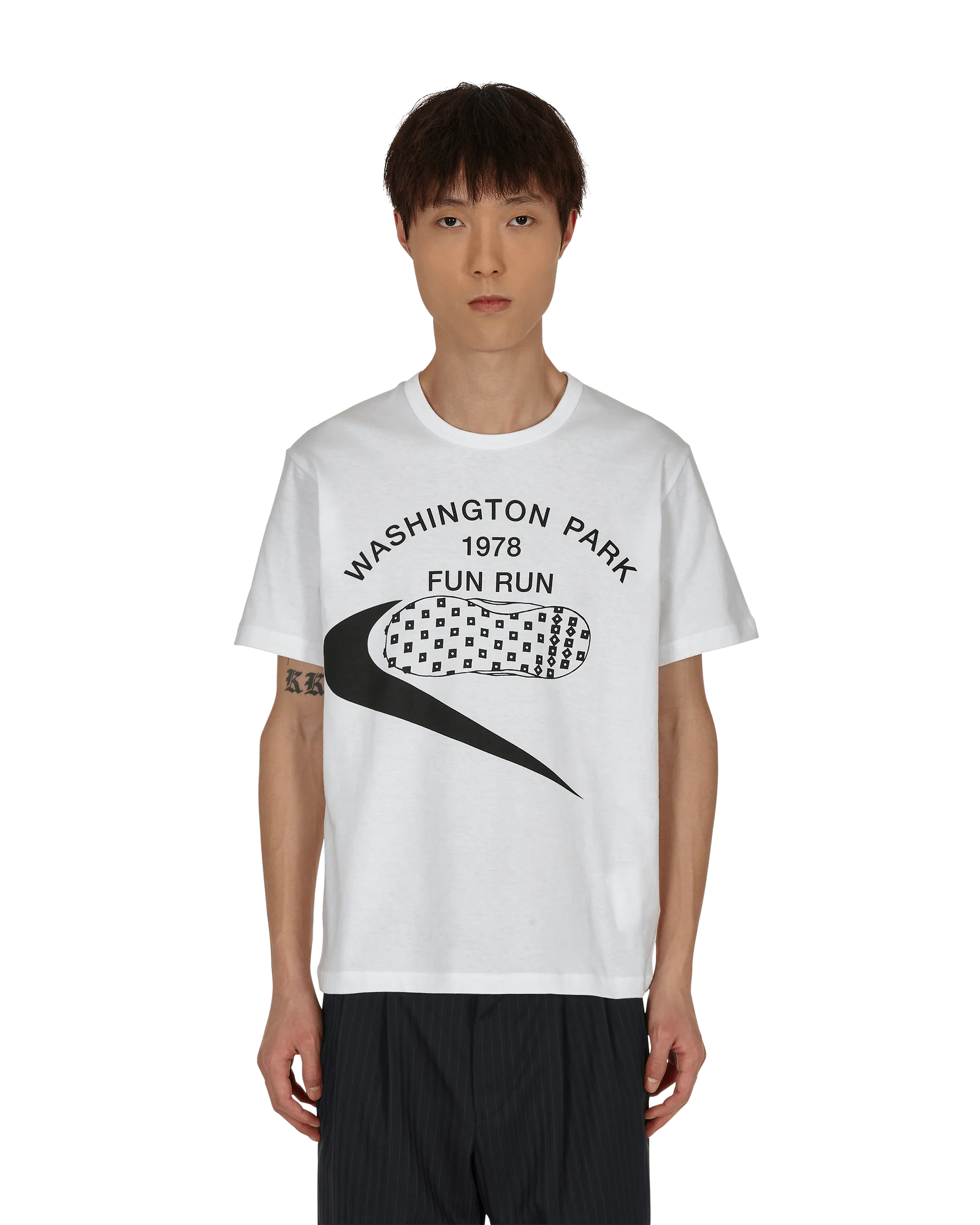 T-shirt graphique Nike blanc