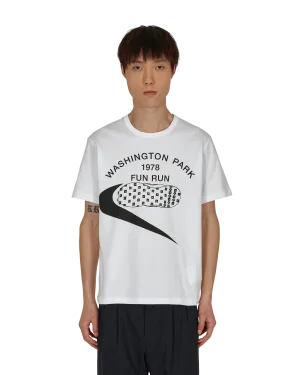 T-shirt graphique Nike blanc