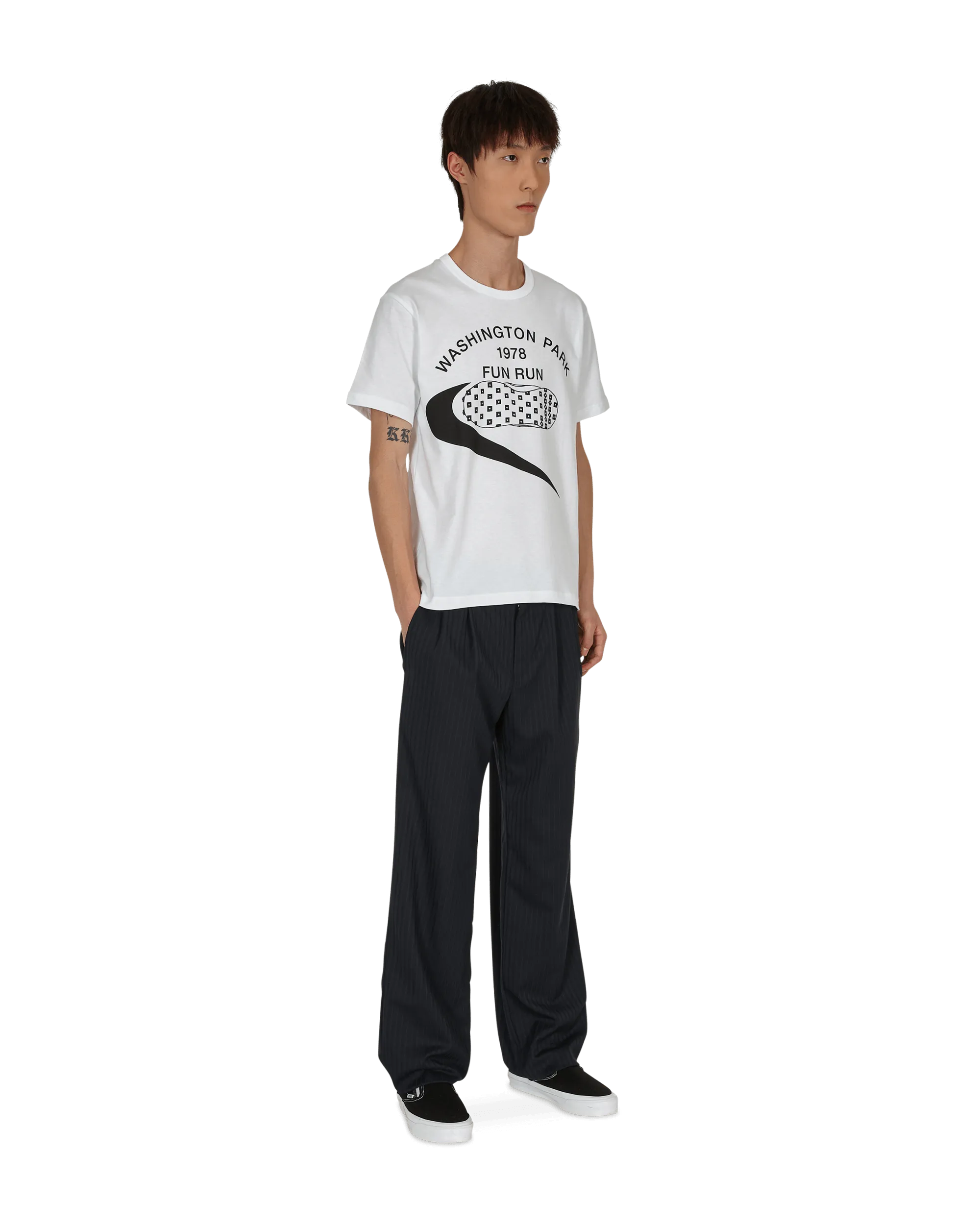 T-shirt graphique Nike blanc