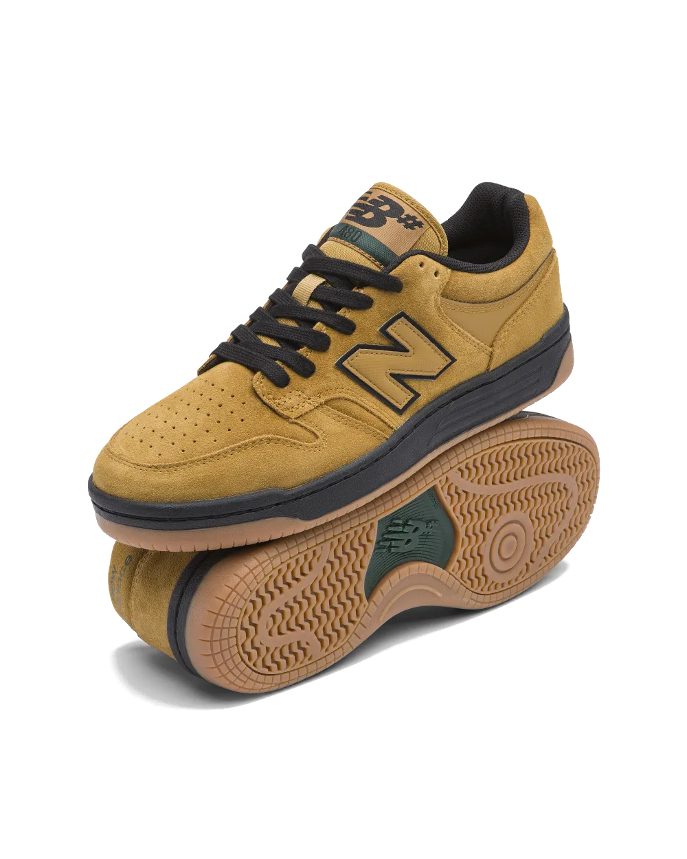 Chaussures Numeric 480 en Tabac & Noir