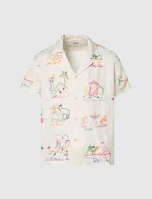 T-SHIRT MANCHES COURTES COMPTINE