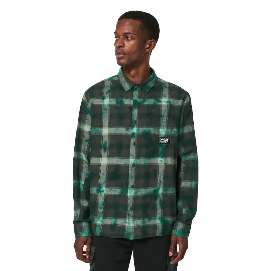 Oakley - Chemise en flanelle à carreaux pour hommes (FOA403663 97N)
