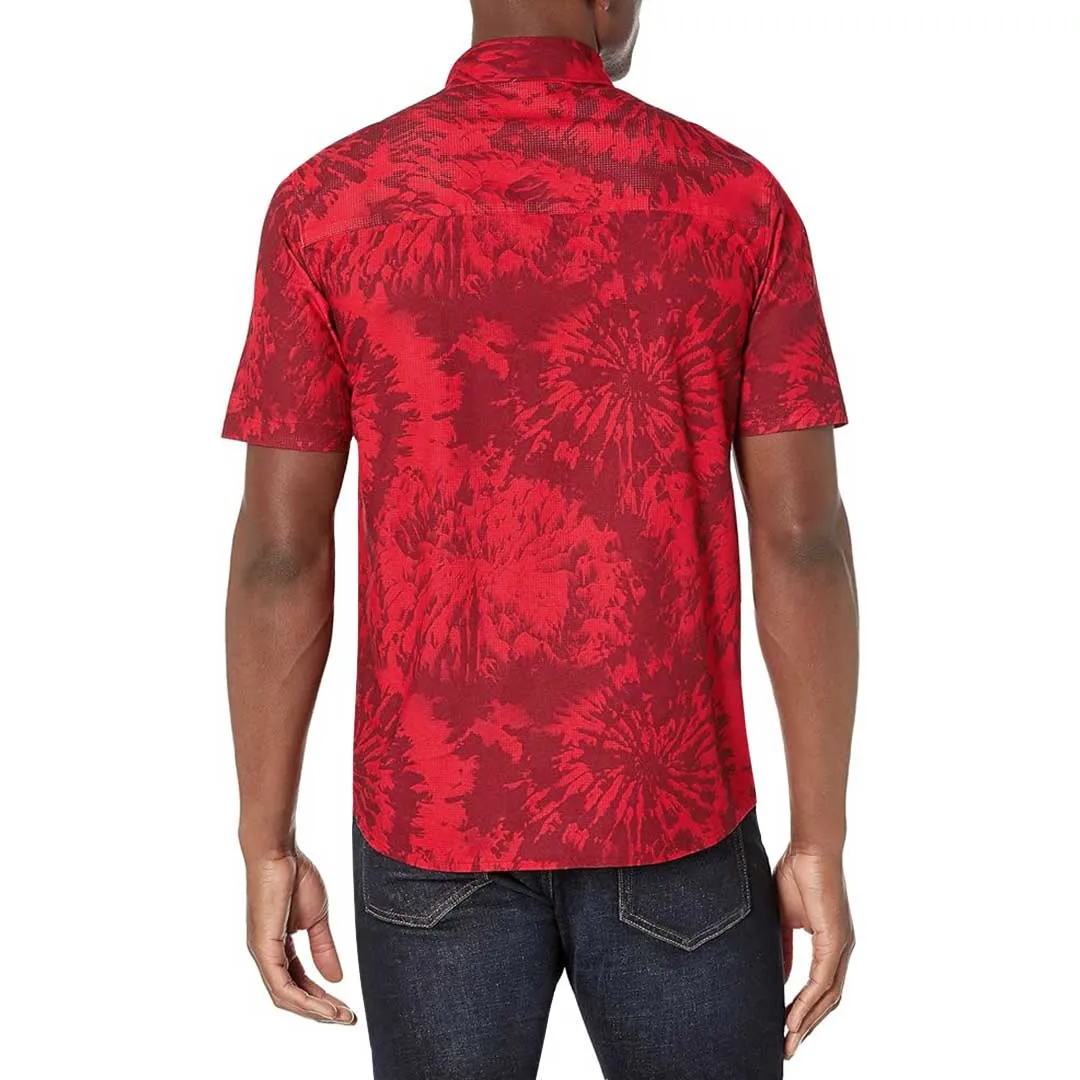 Oakley - Chemise tissée teinte à manches courtes pour homme (FOA403752 9M2)